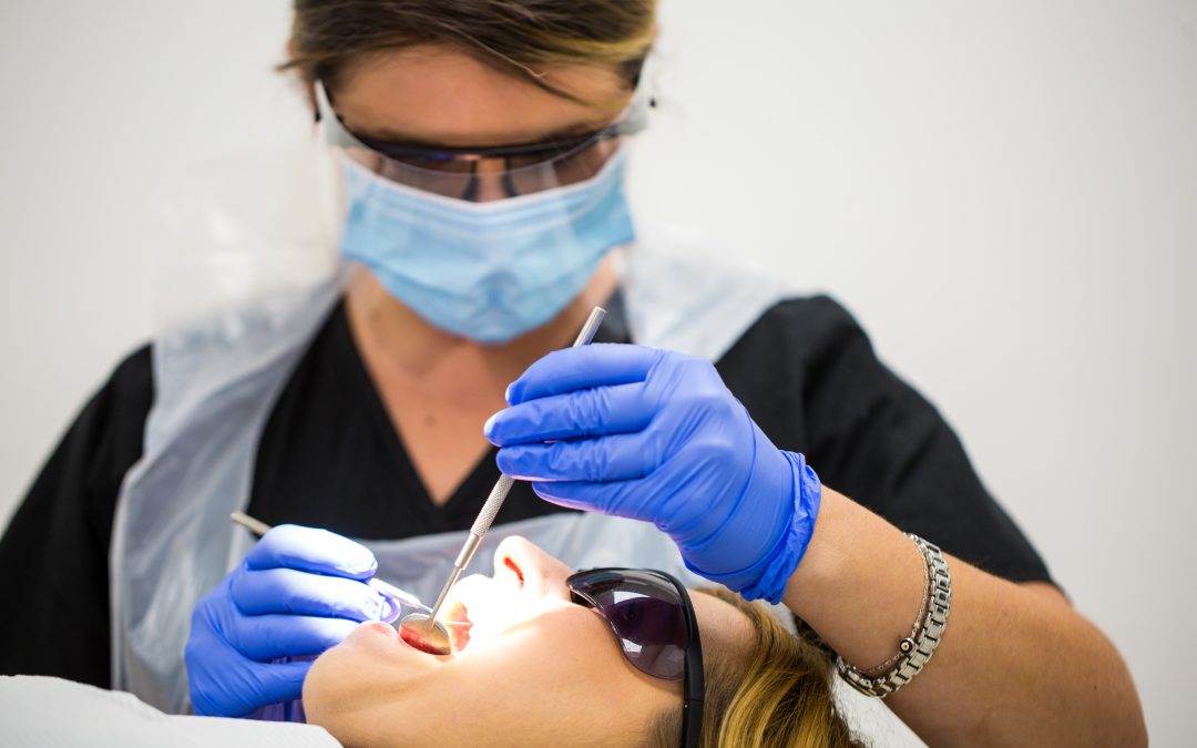 Visiting a dental hygienist in Brentwood