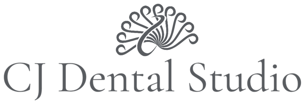Small CJ Dental Studio Logo: A compact version of the CJ Dental Studio logo, representing our commitment to exceptional dental care, personalized service, and a warm, friendly atmosphere for our patients.